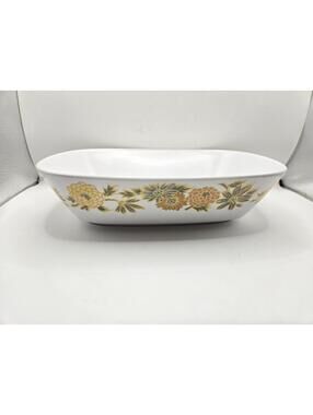 Noritake Progression China Sunny Side Oval Vegetable Bowl Vintage Japan 9.75"